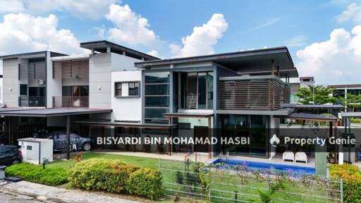 Fully Renovated With Swimming Pool, Double Storey Semi Detached Ficus Peak @ Denai Alam, Shah Alam.