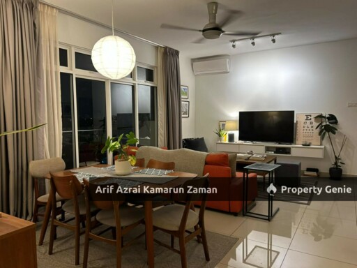[Spacious Fully Furnished Corner Condominium] Exclusive 3+1 Bedroom Corner Unit @ Dwiputra Residences, Putrajaya | 1,238 sqft Built-up | 3 Bathrooms | RM3,300