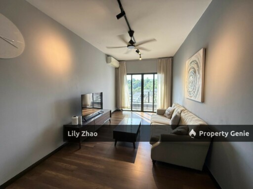 Maya Condo for Rent, Block C 8th Floor, Cozy Furnished, 3Bed 2Bath, 1,100 Sqft, Likas, Kota Kinabalu City