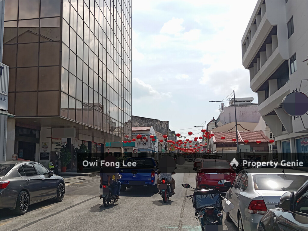 3-Storey Shop Office for Rent Penang Street Georgetown | 4,000sf | Financial Zone | Near Parking
