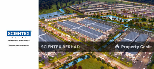 2 Story Shop Office, Scientex Pulai