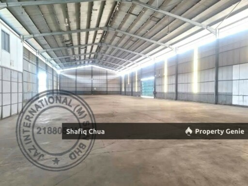 Open Concrete Yard 3 Acre Land Olak Lempit, Banting For Rent