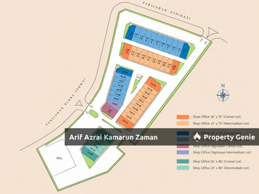 [2-Storey Shop Office] Intermediate Shop Office @ Bloc 17, Setia Safiro, Cyberjaya | 3,000 sqft Built-up | Freehold | RM12,000/month