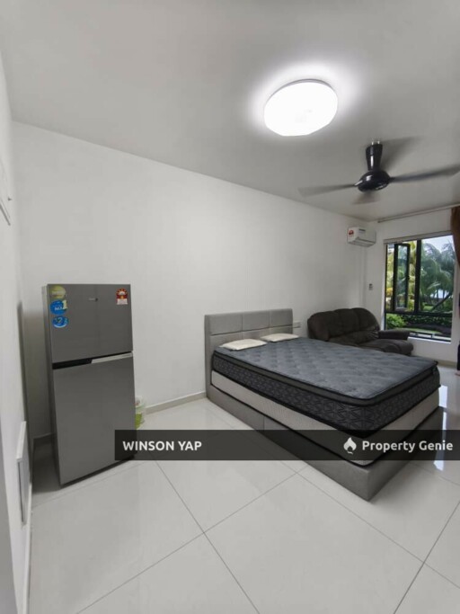 Central Park Apartment Tampoi Garden View Fully Furnished Low Floor