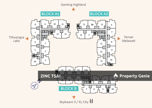 SkyAwani 4 Residence RumahWIP  Setapak Leasehold Condominium Auction | 3R2B | Only RM 255K