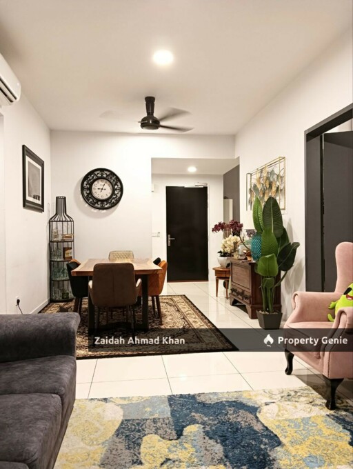 THE VALLEY SKYSIERRA SETIAWANGSA KUALA LUMPUR CORNER LOT HIGH LEVEL 39TH PARTLY FURNISHED WITH INVISIBLE GRILL