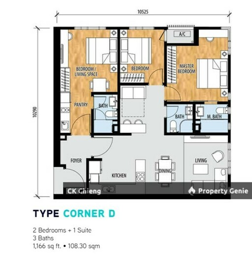 Sentral Suites, Below Market Non Bumi, 1166sqft Dual Key, KL Sentral