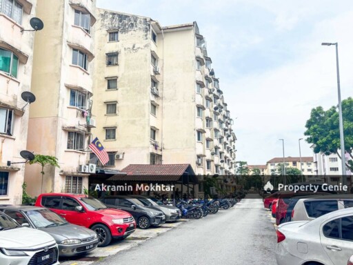 LOW FLOOR & RENOVATED | PANGSAPURI SUBANG SURIA, SEKSYEN U5 SHAH ALAM