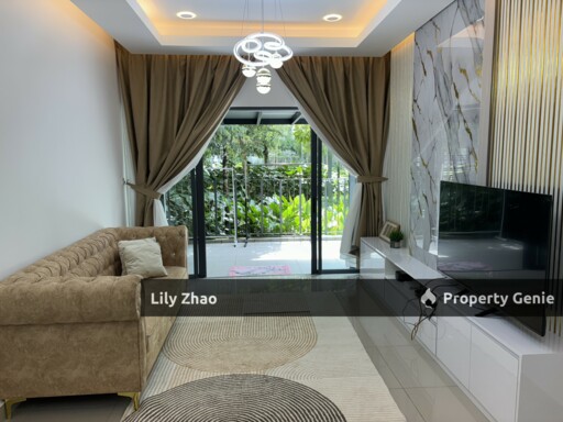 Kingfisher Inanam Condo for Rent, Renovated & Fully Furnished, Block C, 5th Floor Facilities area, Kota Kinabalu