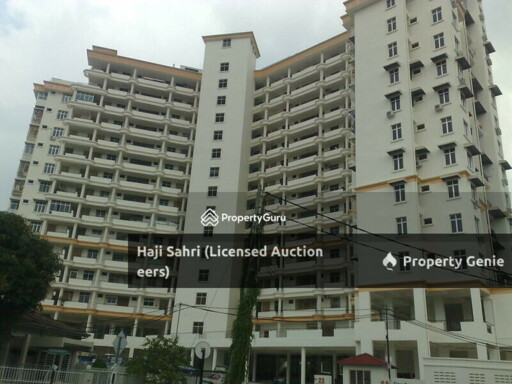 Sebuah pangsapuri berbilik tiga yang beralamat pos di 23- 1-8, Jalan Evergreen 5, Taman Evergreen, 10470, Pulau Pinang, Pulau Pinang.