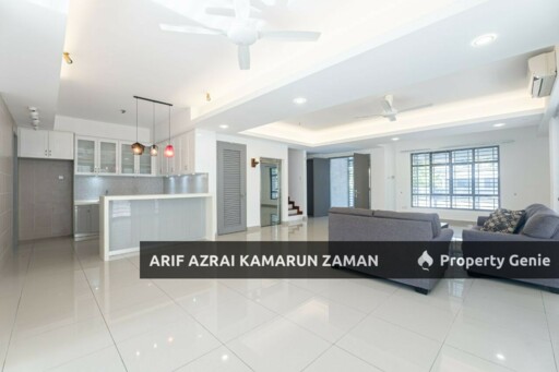 [Negotiable] 2.5 Storey Zero Lot Bungalow at Danau Mutiara | Private Lift | Modern Design | Freehold | 5+1R6B | 4,218 sqft | RM2.55M