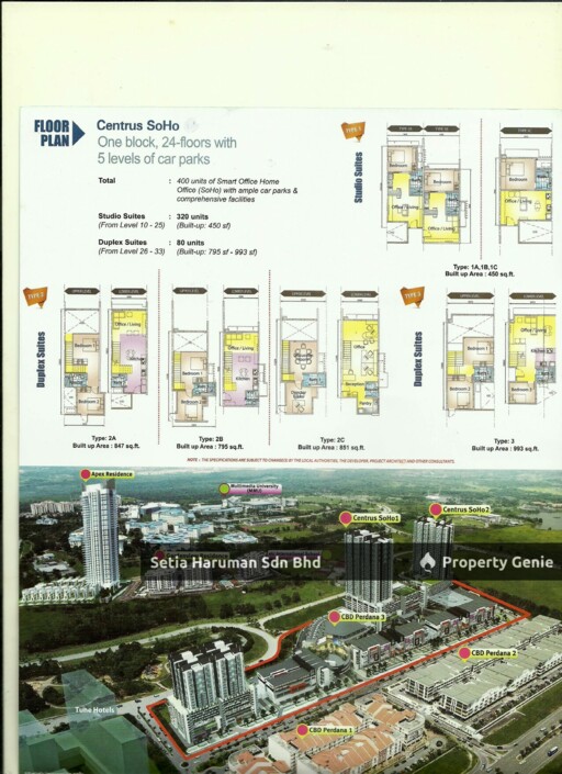 CENTRUS SOHO1@CBD PERDANA 3