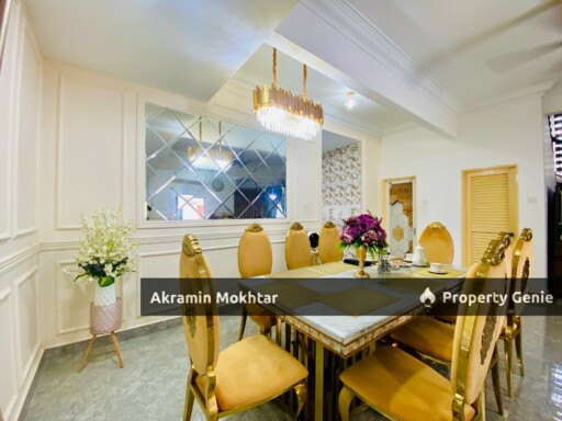 CORNER LOT & RENOVATED | TAMAN TEMPLER SAUJANA RAWANG 3 STOREY BUNGALOW
