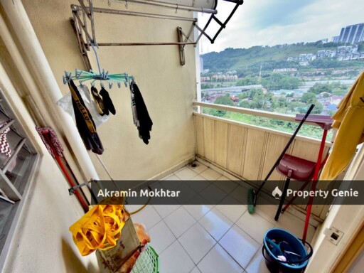 End Unit, Renovated & 1 Parking | Zamrud Apartment, Jalan Klang Lama Kuala Lumpur