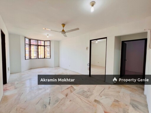 Corner Unit, Refurbished & 1 Parking | Seroja Apartment, Taman Putra Perdana, Puchong