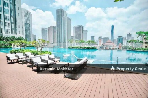 Ground Floor, Fully Furnished, Corner Unit, Fully Furnished & Facing KLCC | Suites Sentral Condominium Jalan Tun Sambanthan KL Sentral Kuala Lumpur