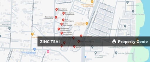 Desa Impiana Condo {Save RM 97,000} 4 mins Drive to LRT Puchong Prima_6 mins Drive to Lotus’s Puchong