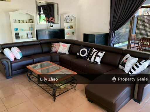 2 Storey Bungalow / Detached House Fully Furnished with Private Garden at Strategic Location for Sale @Luyang, Kota Kinabalu