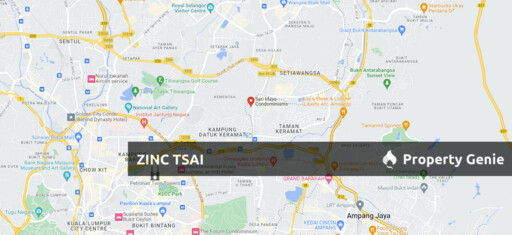 Seri Maya_Duplex Penthouse {Save RM 184,000} 4 mins Walk to Setiawangsa LRT Station
