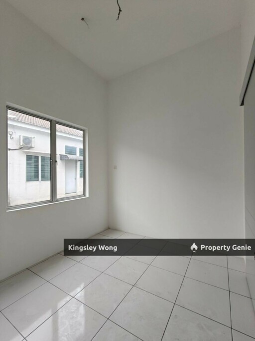 Klebang Aman Single Storey Terrace House Facing Field Near Tasek Chemor