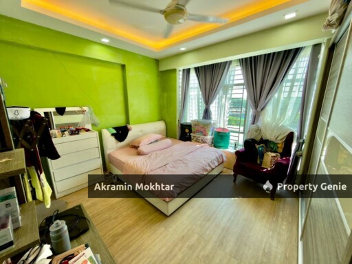 Renovated & 2 Parking | Pangsapuri Damai Seksyen 25, Shah Alam Selangor