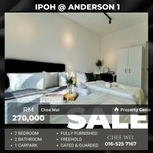 📍IPOH @ ANDERSON Condo For Sale =FREEHOLD=