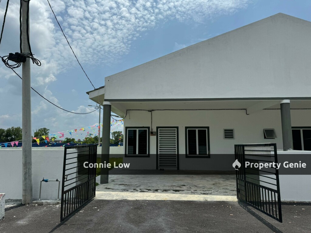 Completed New Single Storey SemiD Cluster house Move in available Kampar Perak