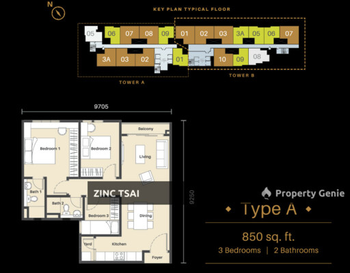 Kenwingston Avenue {Save RM 88,000} 2 mins Drive to MRT Taman Naga Emas