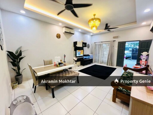 Facing Open, Renovated & Partially Furnished | Double Storey Terrace Taman Alam Indah Seksyen 33, Shah Alam