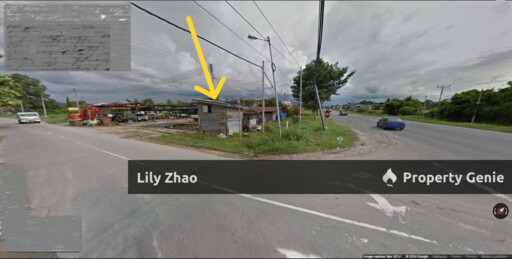Papar Commercial Land for Rent, Road Side, Corner Lot 8,000 sqft, Papar Square, Papar, Sabah.