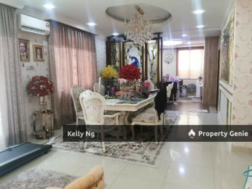 Double Sty Bungalow Fully Furnished At Aman Perdana Klang For Rent & Sale