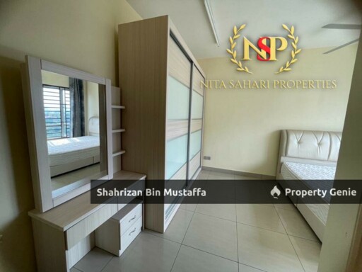 Suriamas Apartment, Larkin. Full Loan. Cash Back, Fully Furnish, Full Renovation