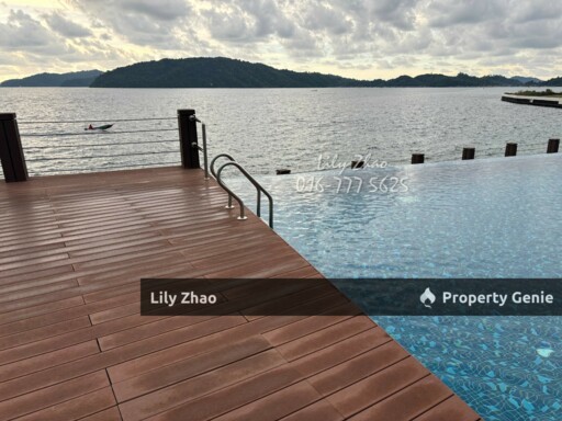 Coral Bay Resort Condo for Rent, Sea View, 1,783 sq ft Fully Furnished, Brand New, Kota Kinabalu City Centre
