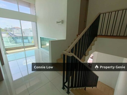 Ipoh Full Loan New Double Storey Terrace House with High Ceiling Interior Design Like 2.5 Storey