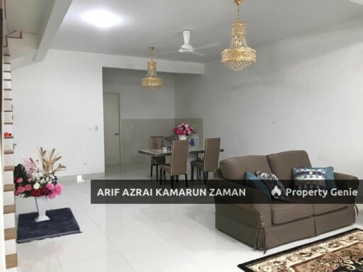 [Partially Furnished] Double Storey Terrace at Presint 12, Putrajaya | 4R4B | RM2,800/month