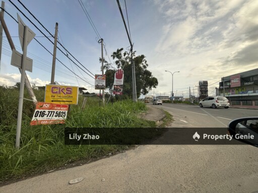 Papar Commercial Land for Rent, Road Side, Corner Lot 8,000 sqft, Papar Square, Papar, Sabah.