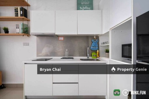 Fully Furnished Studio for Rent at Twin Galaxy Near CIQ Johor Bahru