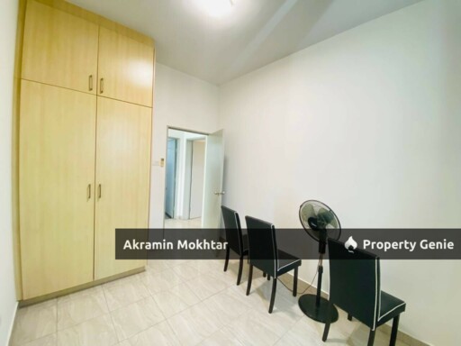 CORNER UNIT, PARTIALLY FURNISHED & 2 PARKING | PANGSAPURI PUTRA, TAMAN PUTRA IMPIAN, BANDAR SERI PUTRA, KAJANG