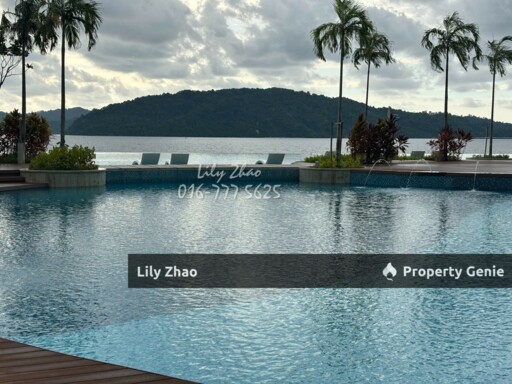 Coral Bay Resort Condo for Rent, Sea View, 1,783 sq ft Fully Furnished, Brand New, Kota Kinabalu City Centre