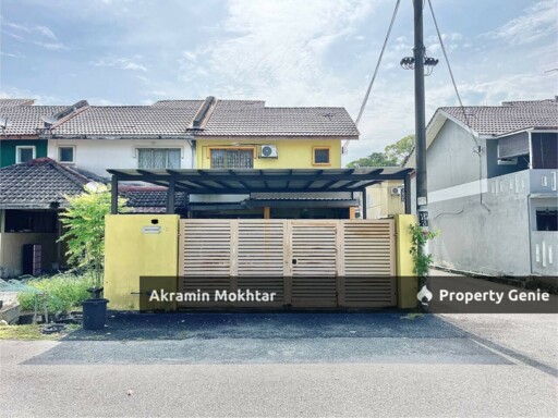Freehold, End Lot, Facing Open & Extended Kitchen | Double Storey Terrace, Taman Sri Andalas, Klang