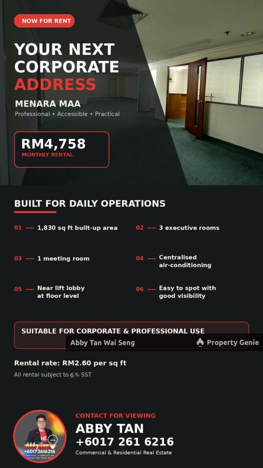 Menara MAA | Corporate Office | Centralised Air-Conditioning