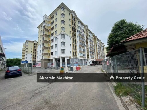 Freehold & 24H Security | Pangsapuri Villamas, Sg Pinang Kapar Klang.