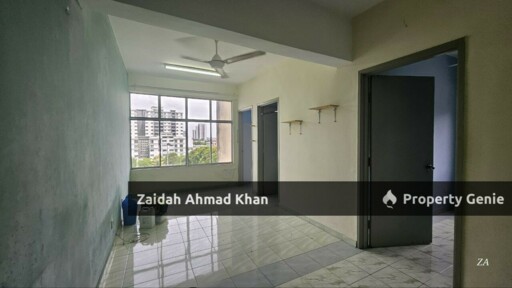 4th Floor Ria Apartment Kajang For Sale Renovated Free Aircond Kitchen Table Top Ready
