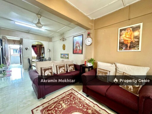 Renovated | Apartment Taman Tun Teja, Blok Cempaka Rawang, Selangor