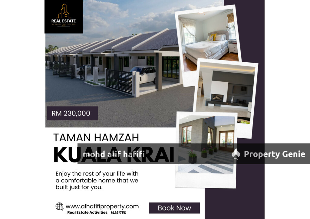 Teres setingkat taman hamzah Kuala krai