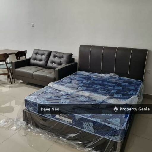KSL Residences 2 @ Kangkar Tebrau, Studio Fully Furnished, Near Pandan