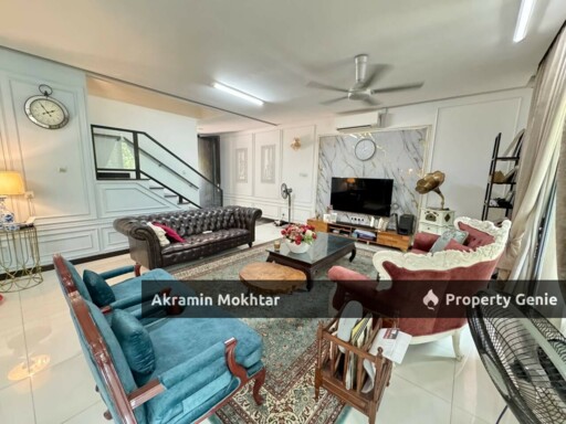 Freehold & Facing Open | 3 Storey Superlink Terrace Thistle Grove Denai Alam Renovation And Additional Bedroom .