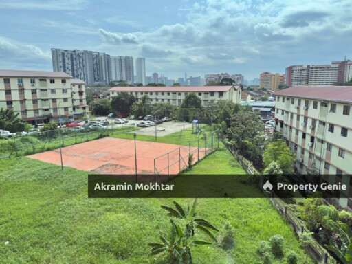Freehold, Corner Unit & Near Lrt | Flat Taman Melati Block A14, Setapak Kuala Lumpur