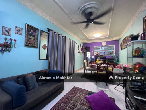 Fully Furnished & Open Parking | Low Cost Flat Taman Subang Perdana, Shah Alam