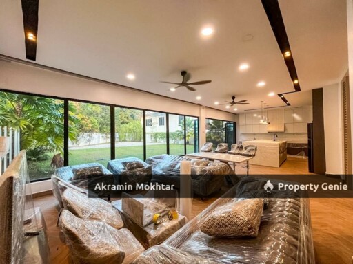 FREEHOLD , FACING OPEN, CORNER LOT & RENOVATED | 2 STOREY SEMI D, CASSIA @ GARDEN RESIDENCE, CYBERJAYA.